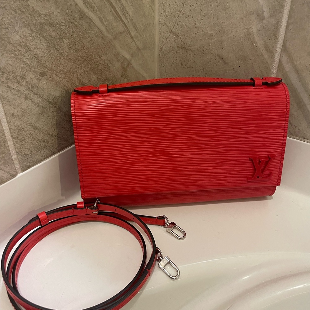 Louis Vuitton Vibrant Red Crossbody Bag the clery bag